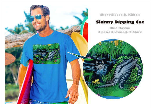 Skinny Dipping Cat ウェットスーツ（ブルーハワイ染め） クリバン 